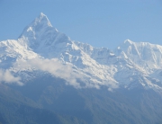 Machhapuchhare and Annapurna III , Nepal